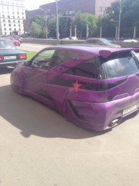 вот такой экземпляр по дороге попался