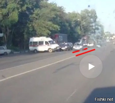 ДТП с участием машины скорой помощи