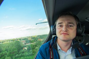 Силфи? Да не вопрос. Самолет DA-40NG. Я как-то на прогулке.