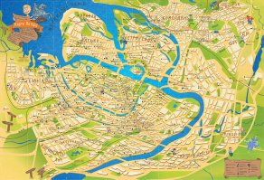 Полноразмерная карта питера :