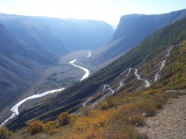 перевал Кату-Ярык в долину Чулышмана