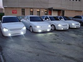 Машины будут выпускаться уже Заниженными и с Тонировкой всех стекол, включая лобовое.