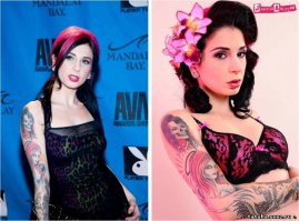 Красивые татуировки на телах не менее красивых девушек