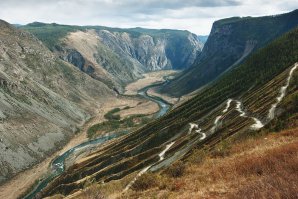 кату-ярык, не каждая машина одолеет подъем