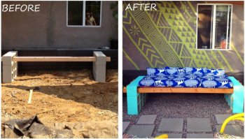 шлакоблоки между собой крепить надо а то с молодайкой постельной борьбой займешься а чудо идея дизайнерской мысли и развалится