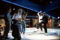 У меня одного при виде этих кадров в голове начинает звучать музыка?
It was a teenage wedding and the old
Folks wished them well....