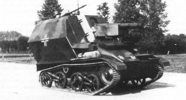 А посчитай сколько было у стран Антикоментерновского пакта. Не в строю танковых дивизий. А всего. С трофейными и эрзац САУ типо вот этих.