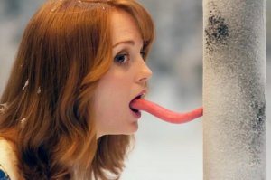 Мне кажется я знаю, как язык стал длинным :)