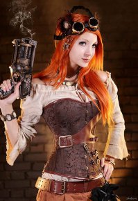 Костюмы в стиле стимпанк из старых деталей для фильмов