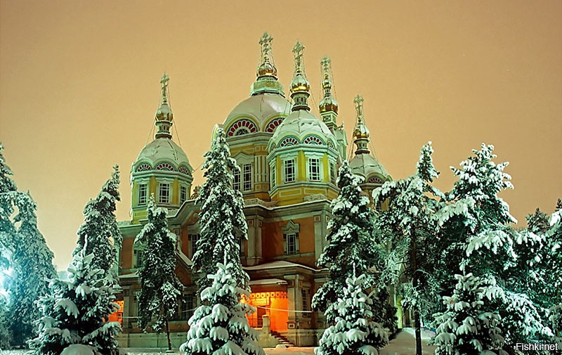Вознесенский собор (Алматы)
Вознесенский собор является уникальным архитектурным сооружением. Это одно из высочайших в мире деревянных зданий, самый высокий в мире православный деревянный храм.