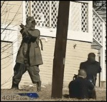 Ну конечно больной человек но зачем в него стрелять то ?