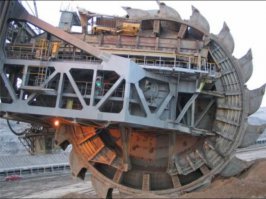 Bagger 288.Зажевал бульдозер!