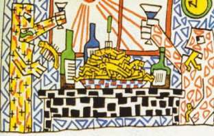 я понял так:
большие политики играют в войну живыми людьми, как пешками и поедают их