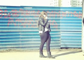 А выходишь и видишь вот такое бл