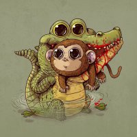 Уши Чебурашке Гена откусил в первую очередь...