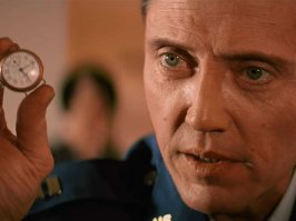 ЭТО ЧАСЫ ТВОЕГО ОТЦА. Попав в плен, он спрятал их в своей жопе и носил их там долгие пять лет. Когда он умер, я спрятал их в своей жопе на следующие пять лет.