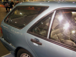 Мерин 600ый. W140 Единственный экземляр, прототип. Машина на ходу. Была построена Karosserie Bau Binz , по заказу Мерседеса. (Планировались так же модели S320, S420, S500.) Мотор V12, Мах Км/ч 250.  Ну и Бэха 7ка в нагрузку, тоже редкий экземпляр....