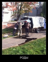 Точно роды, вон уже и масло отошло