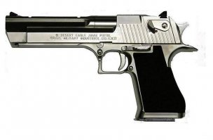 Мне кажется не хватает Desert Eagle