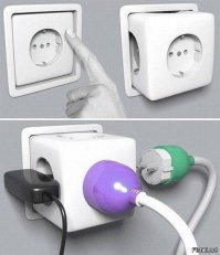 Интересная розетка