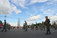 В Витебске на «День Города» провели «пленных немцев»