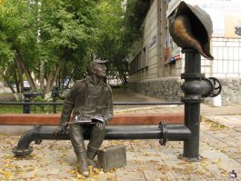 Мытищенский сантехник и памятник шаровым кранам