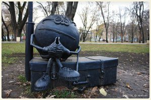 Донецк, памятник Колобку
