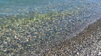 Вот это Черное море. Чистое, теплое. Абхазия!