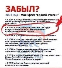 тут вот еще одна "великая" партия наобещала, да чет не видно ни хрена: