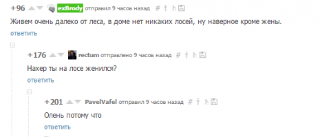 Смешные комментарии из социальных сетей