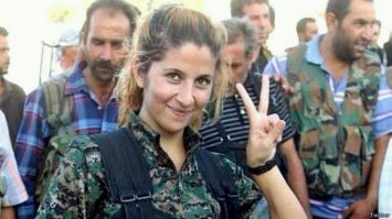Rehana завалила более 100 боевиков ИГИЛ. Вообще в Курдской армии около 30% женщин. По поводу страшные они, вы очень сильно заблуждаитесь.