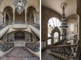 Мне показалось что лестница похожа на лестницу Титаника...