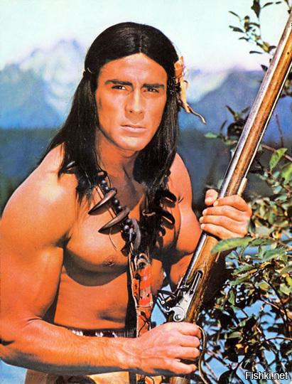 Гойко Митич, заслуженный индеец СССР, мой кумир, он же Чингачгук Большой Змей. Был учителем физкультуры.