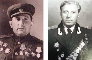 На последней фотографии Матвей и Евсей Вайнрубы - родные братья - оба танкисты , оба Герои Советского Союза !!! Вот они настоящие герои ковавшие победу ... С них пример брать ...