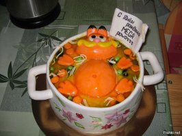 14 чрезвычайно милых "картин" из еды, которые порадуют вас этим летом