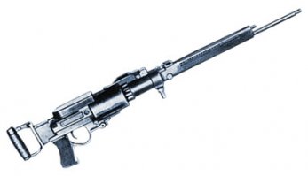 Синхронный вариант пулемета ШКАС был создан в 1936 г. конструкторами В. Н. Салищевым, К. Н. Рудневым и В. П. Котовым. Отличительной особенностью конструкции синхронного механизма этого пулемета являлось перенесение всех основных его деталей, за исключением бойка и рычага взвода, с затвора на ствольную коробку.
Вес пулемета ШКАС составлял: турельный вариант 10,5 кг; крыльевой 9,8 кг; синхронный — 11,1 кг. Баллистика и темп стрельбы у турельного и крыльевого вариантов одинаковы: при весе пули 9,6 г и заряде 3,2 г табличная начальная скорость 825 м/с, а темп 1800 выстр./мин. У синхронного варианта темп стрельбы ниже — до 1650 выстр./мин. Зато начальная скорость несколько выше (850 м/с) за счет большей длины ствола.