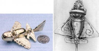 Дельтавидное крыло на истребителях впервые применили после проверки одного из этих самолетиков в аэродинамической трубе. И именно дельтавидное крыло проявило себя очень хорошо на сверхзвуковых скоростях - отсюда и растут ноги у этой фразы. Самолетик правда другой испытывали...