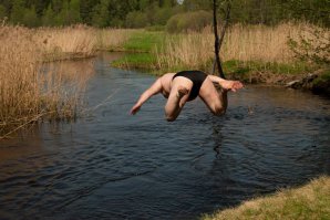 Тоже я. Тот же полёт, но с другого ракурса!