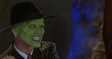 Маска зелёный