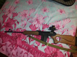 А вот моя снайперка)))