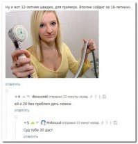 Это что, национальная забава Шведок- в одежде в душ?