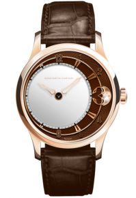 Российский бренд: Константин Чайкин.

Lunokhod Prime - Единственный в мире механизм, использующий в качестве функционального элемента конструкции необработанный природный материал. Роль уменьшенного земного спутника играет крупная жемчужина Южных морей. Как и в предыдущей модели, жемчужная Луна неподвижна в центре циферблата, смену лунных фаз отражает серебряная полусфера, вращающаяся вокруг нее.

Levitas Moon Phase - эффект парящих в пустоте стрелок и отсутствия часового механизма. На самом деле вращаются не стрелки, а разные слои чистейшего сапфирового стекла, на которых стрелки закреплены стационарно. Слои абсолютно не различимы на глаз, настолько стекло прозрачное и чистое, а механизм выверен идеально. Сам механизм находится в тонком ободе вокруг прозрачного окошка. На фото не совсем понятно, но это прозрачные часы.

Серия часов с вечными механическими календарями религиозных праздников (пасха, рамазан, шаббат и т.п.).