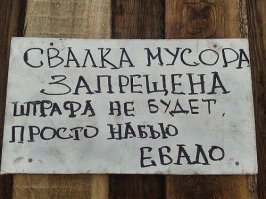 Мужчина устроил свалку в лесу