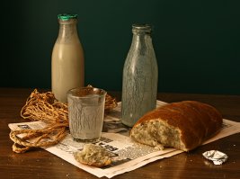 ой хлебушек, да с кефирчиком...