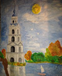 Эх, Калязин, когда же тобой будет руководить нормальный хозяйственник? Деревенская печка в старом доме, тоже разваливается как и колокольня.