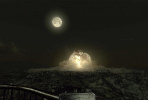 Когда было время для игр, проходил Фалаут 3 (хард сложность) по принципу: любой наезд в адрес моего персонажа = смерть, в итоге получил статус Каратель пустошей и добавились новые диалоги, не всех приходилось убивать за дерзость, большинство со временем тикали и сдавались, даже непривычно стало как то. А вот Новый Вегас прошел без мясорубки, нейтрально и спокойно. Игра шедевр.

В первой части Мегатонне не повезло.
