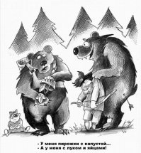 В пекарню пробрался медведь и «схомячил» 38 пирогов