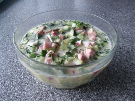 Какая, на хрен, паста, окошка,  в летнюю жару, вот что необходимо русскому желудку!