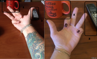 Таак , интересный поворот :
1. Чашка одна и та же .
2. Телефон тот же .
3. Стол полированый там и там похож , даже очень .
Что же мы имеем ...
- сидят за одним столом ?
- троль выходит с разных аккаунтов ?
- маникюр на одной руке ...на другой нет ... 
уже боюсь предположить , но факты , факты .