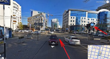 Так ехал перевернувшийся...